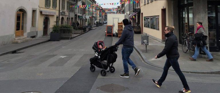 Zone piétonne de Carouge