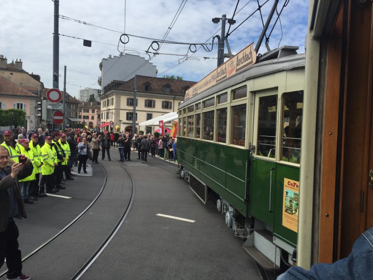 Cérémonie officielle du Pont Neuf à Carouge. 13 mai 2017