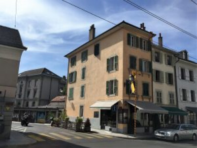 Photo de la rue Fontanel à Carouge